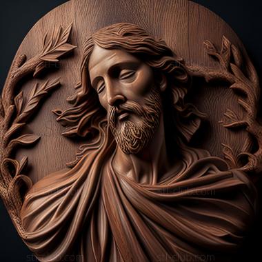 3D model st jesus (STL)